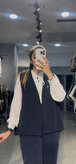 ست وست و شلوار زنانه فلور